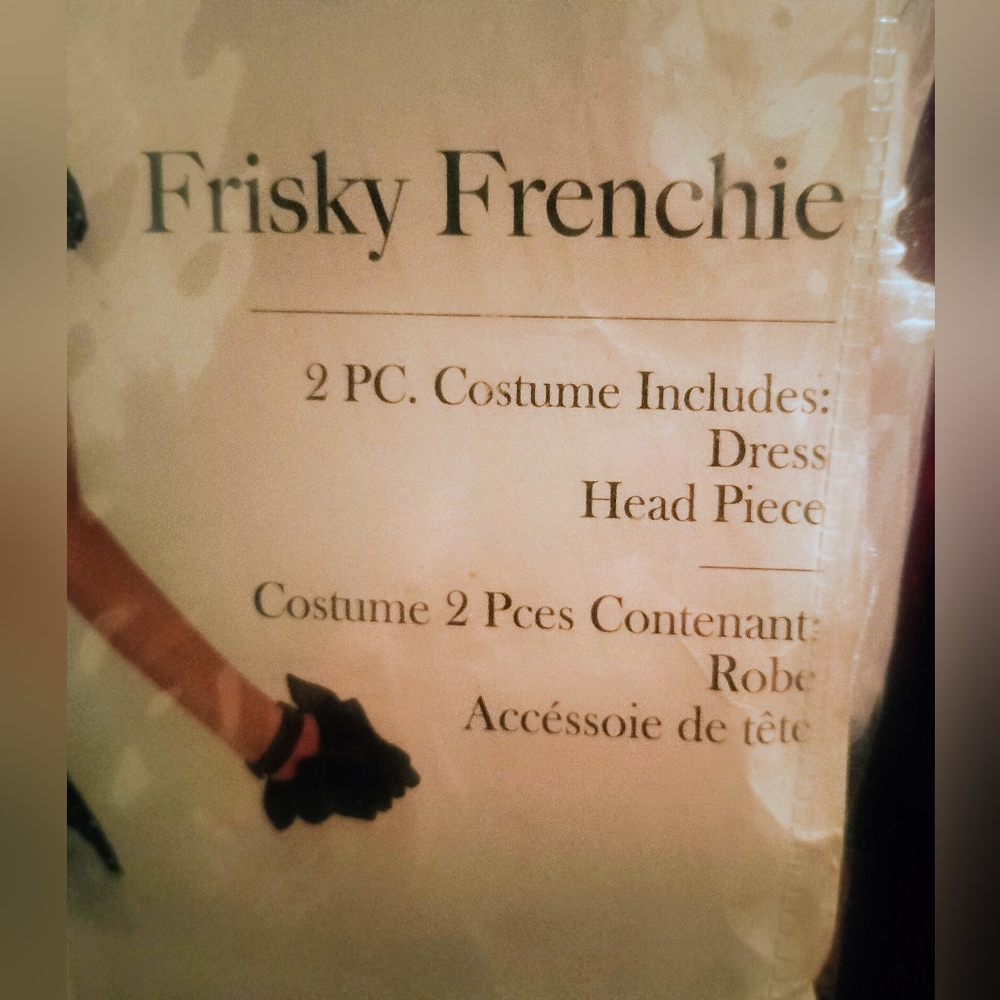 Leg Avenue Frisky Frenchie Sexy French Maid Costume Cosplay XL - Picture 4 of 9